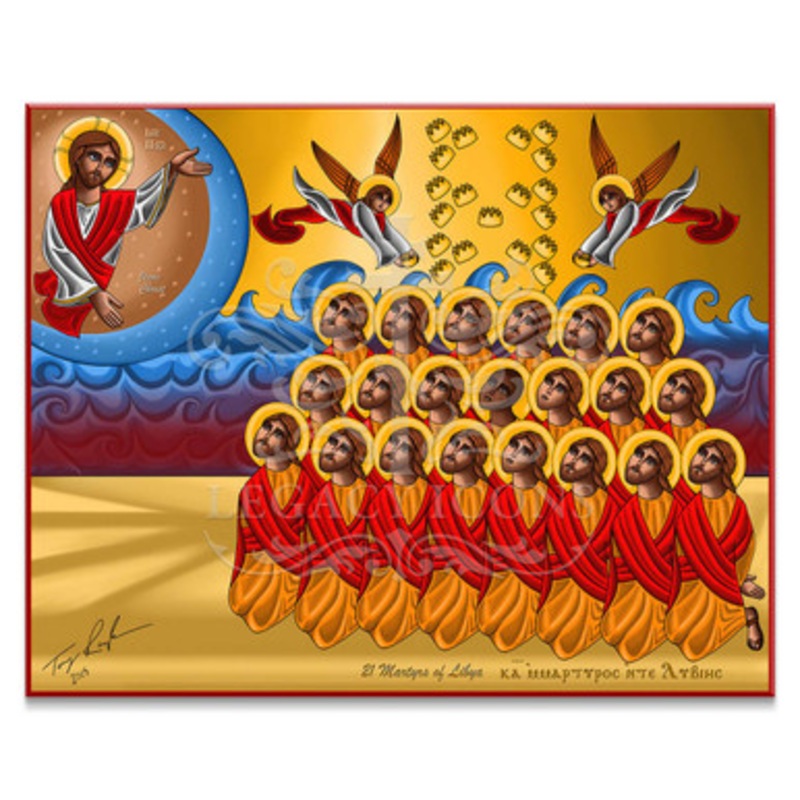 21 New Martyrs of Libya Icon – S100