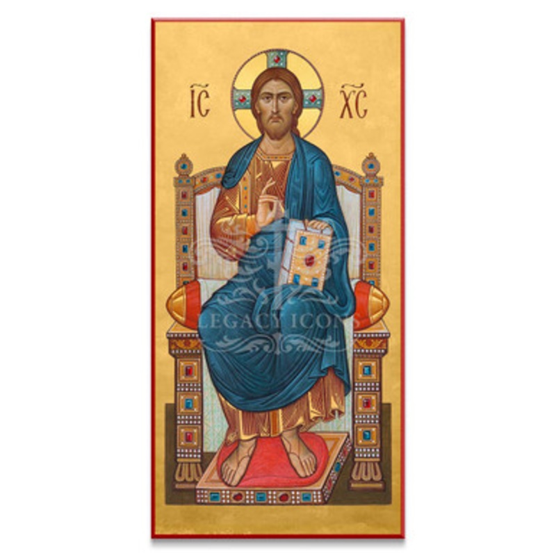 Christ Enthroned Icon – X176