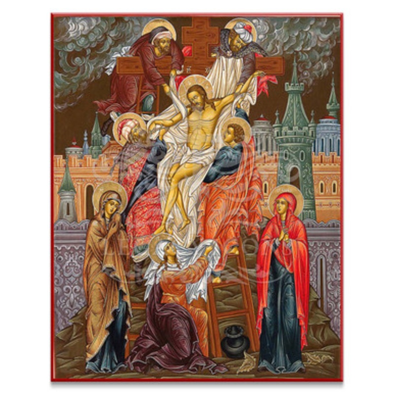 Descent from the Cross Cathedral Icon – F126
