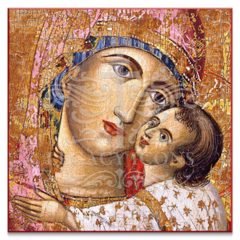 Heart of the Theotokos Icon – T100