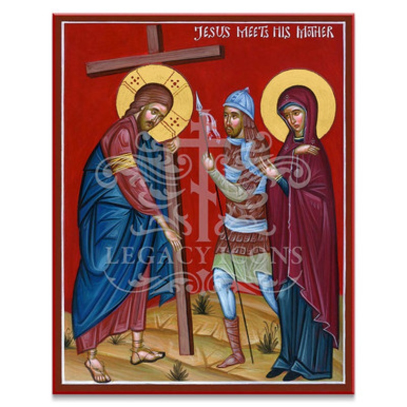 Jesus Meets His Mother – STA04
