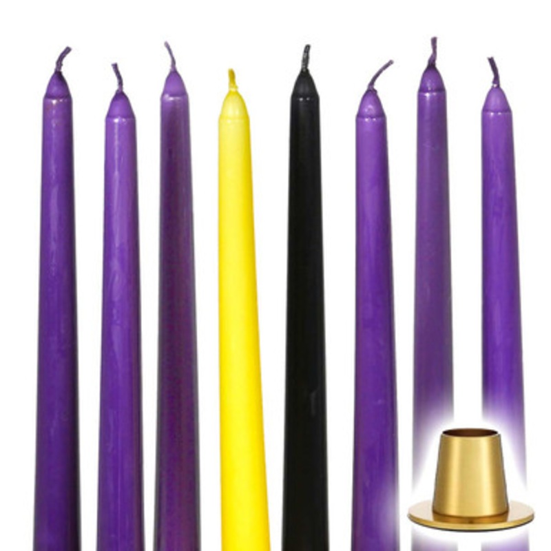 Lenten Candles for Festal Wreath