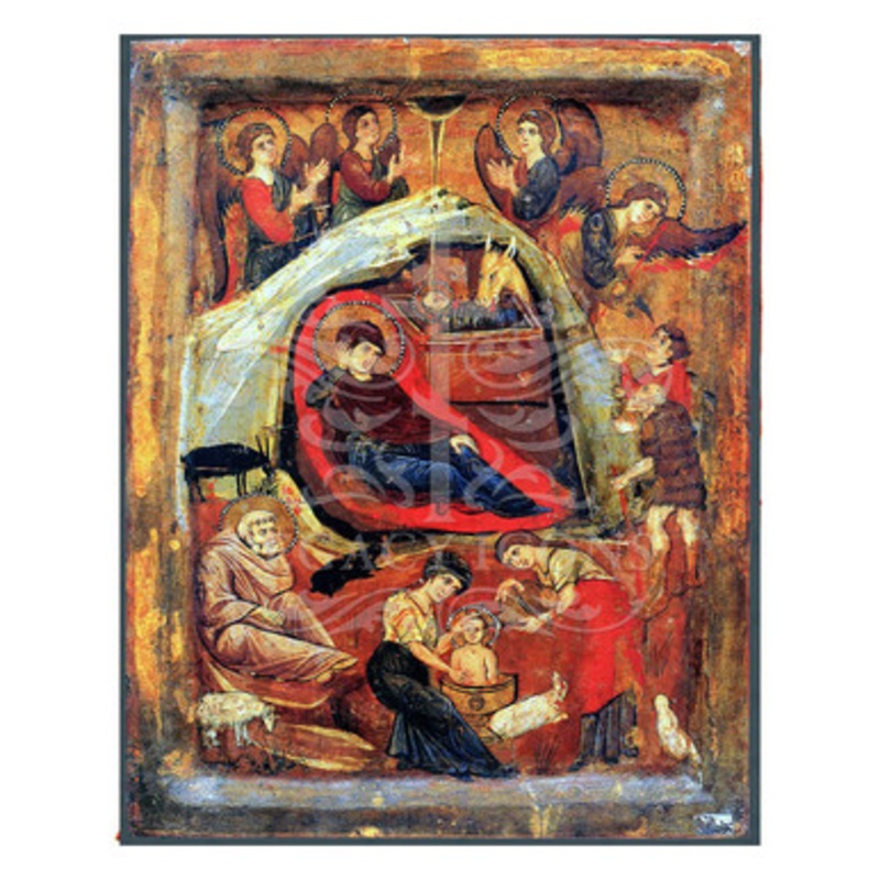 Nativity of Christ (Sinai) Icon – F340