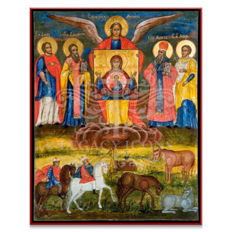 Patron Saints of Livestock (XIXc) Icon – S560