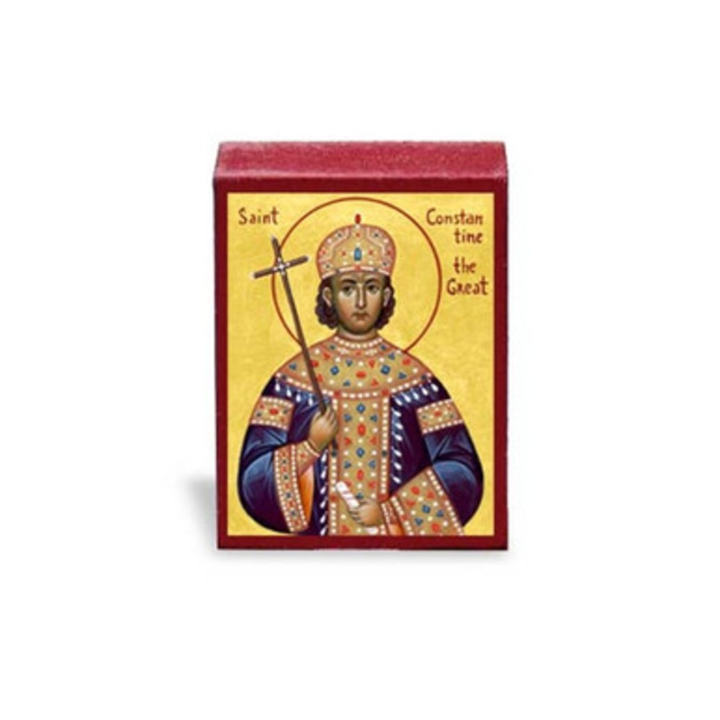 Saint Constantine Micro Icon