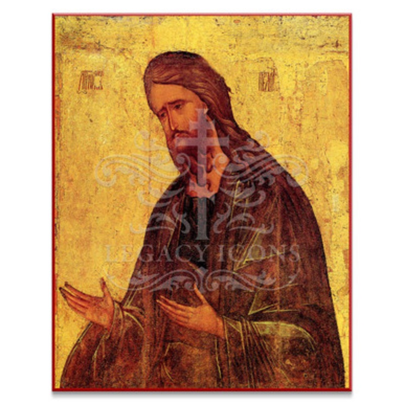 Saint John the Baptist (Rublev) Icon – S168