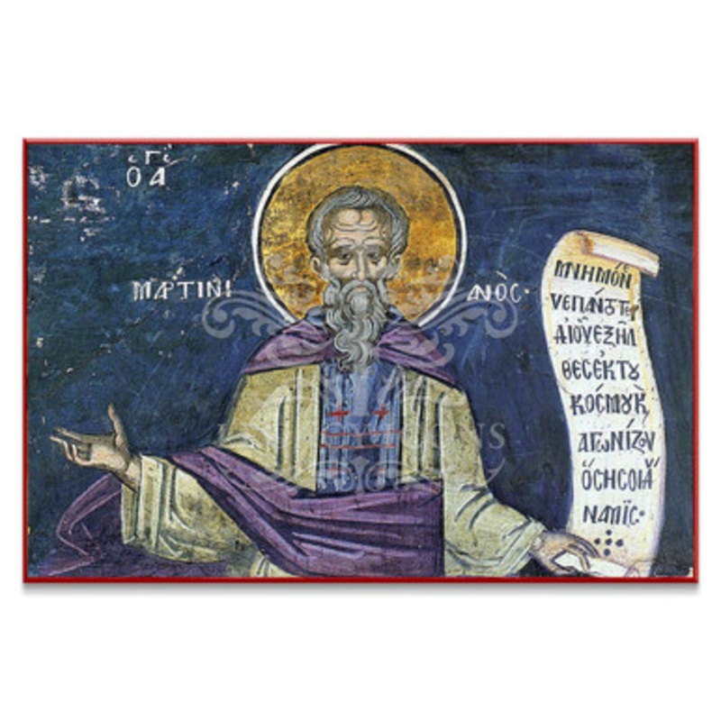Saint Martinian of Caesarea (Athos) Icon – S280