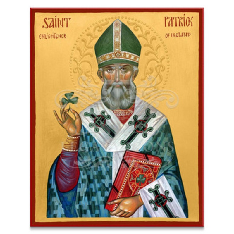 Saint Patrick Icon – S410