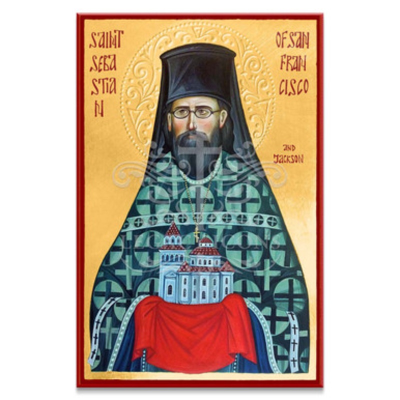 Saint Sebastian of San Francisco and Jackson Icon – S412