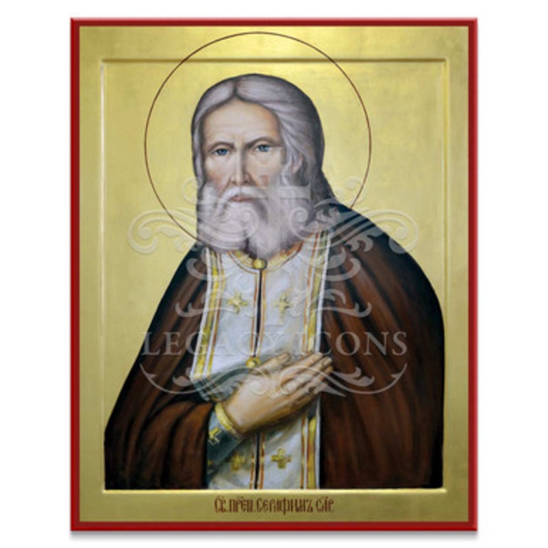 Saint Seraphim of Sarov (Davidovskiy) Icon – S605