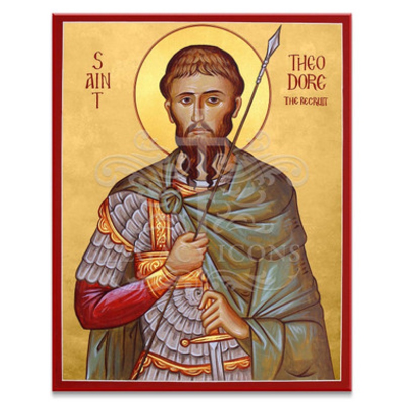 Saint Theodore the Recruit (XXIc) Icon – S572