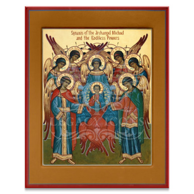 Synaxis of the Archangels Icon – F401
