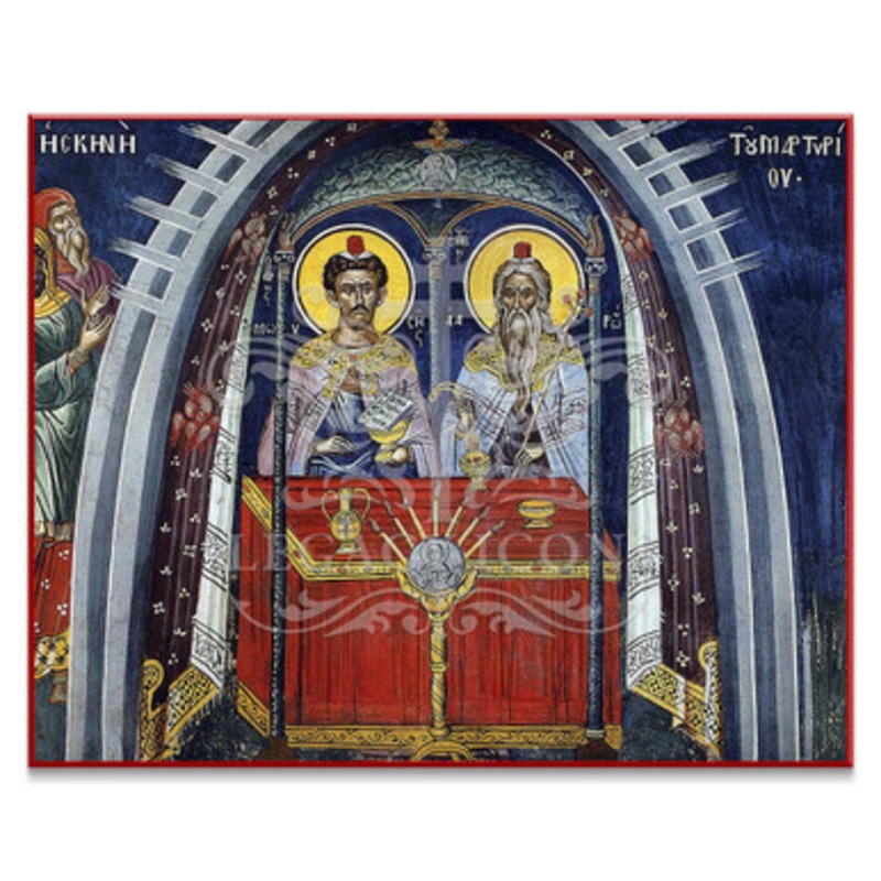 Tabernacle of Witness (Athos) Icon – F246