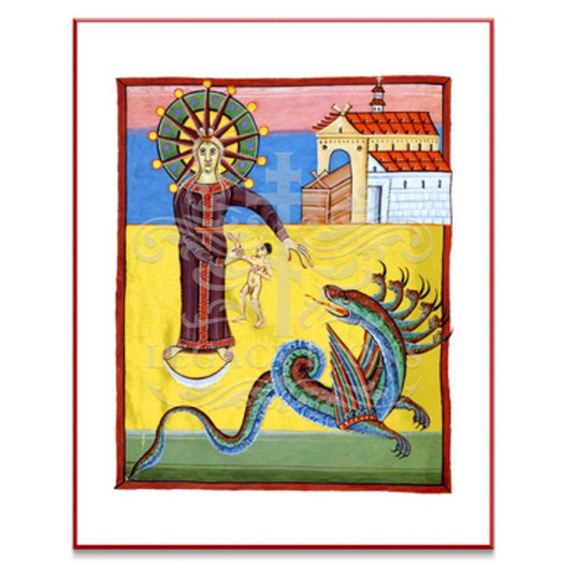 The Woman and the Dragon (Bamberg) Icon – F306