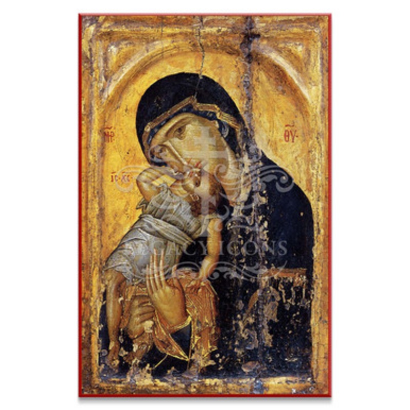 Theotokos with the Playing Child (XVc) Icon – T164