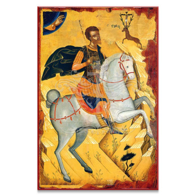 Vision of Saint Eustathius (XVIc) Icon – S544