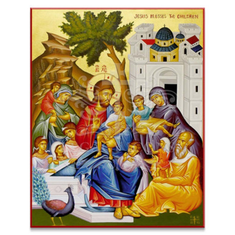 Christ Blessing the Children (Clark) Icon – F192