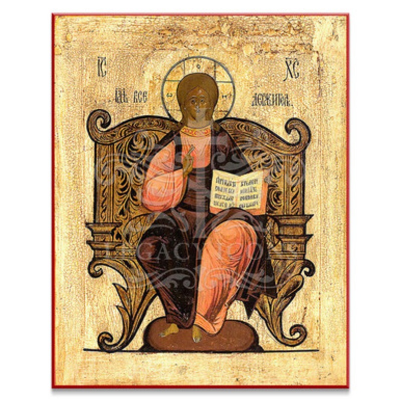 Christ Enthroned (XIXc) Icon – X111