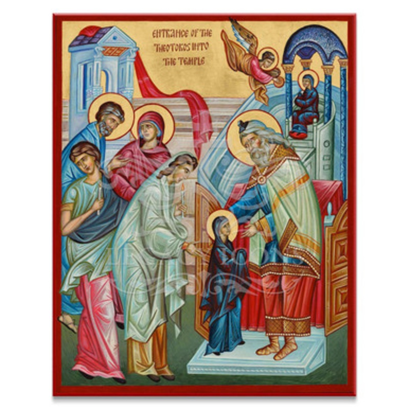 Entrance of the Theotokos (XXIc) Icon – F193