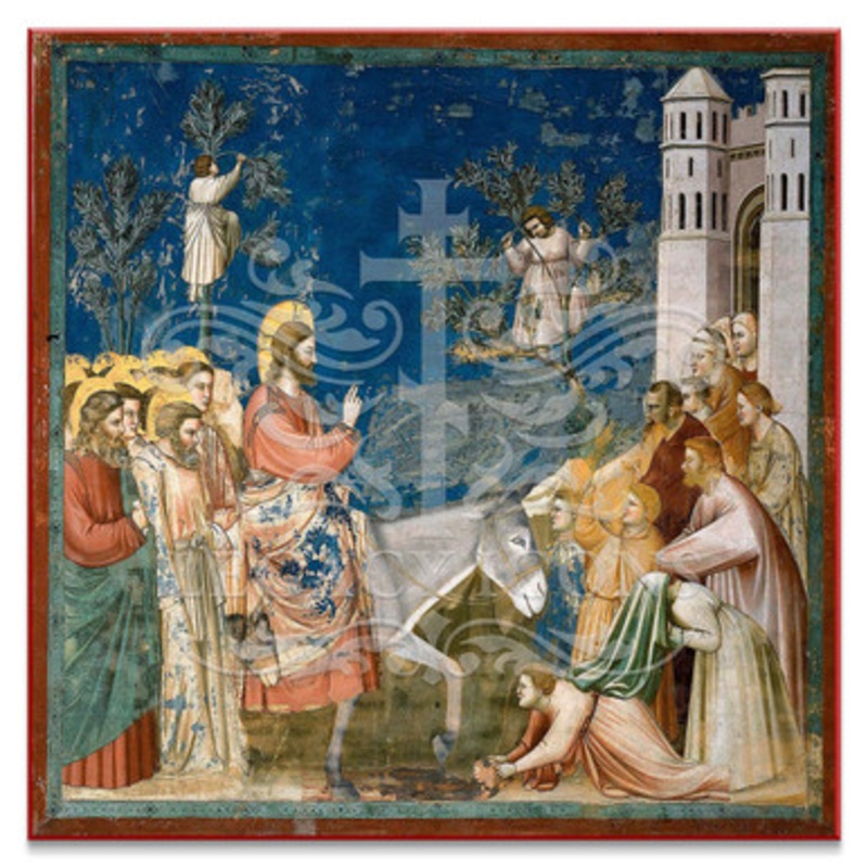 Entry into Jerusalem (Palm Sunday) Icon – F134