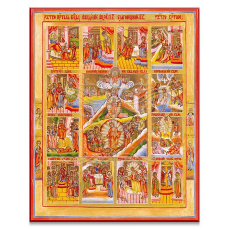 Great Feasts (XIXc) Icon – F363