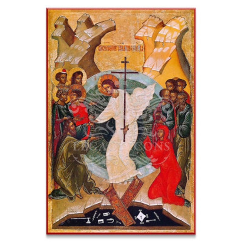 Harrowing of Hades (XVc) Resurrection Icon – F137