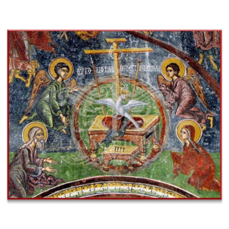Holy Spirit Enthroned (XVIIc) Icon – F304