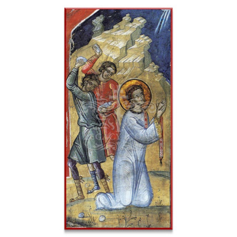 Martyrdom of Stephen (Athos) Icon – F237