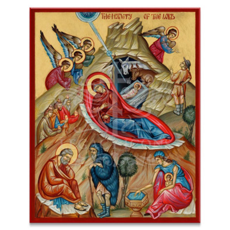 Nativity of Christ (XXIc) Cathedral Icon – F194