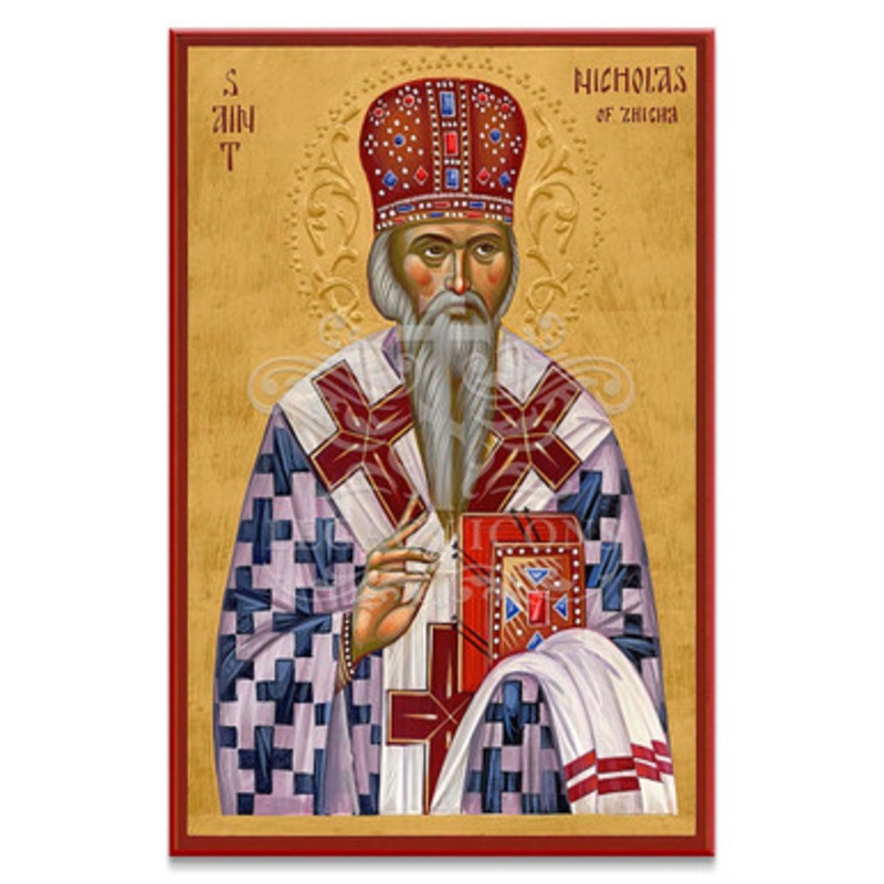 Nicholas of Zhicha (XXIc) Cathedral Icon – S337