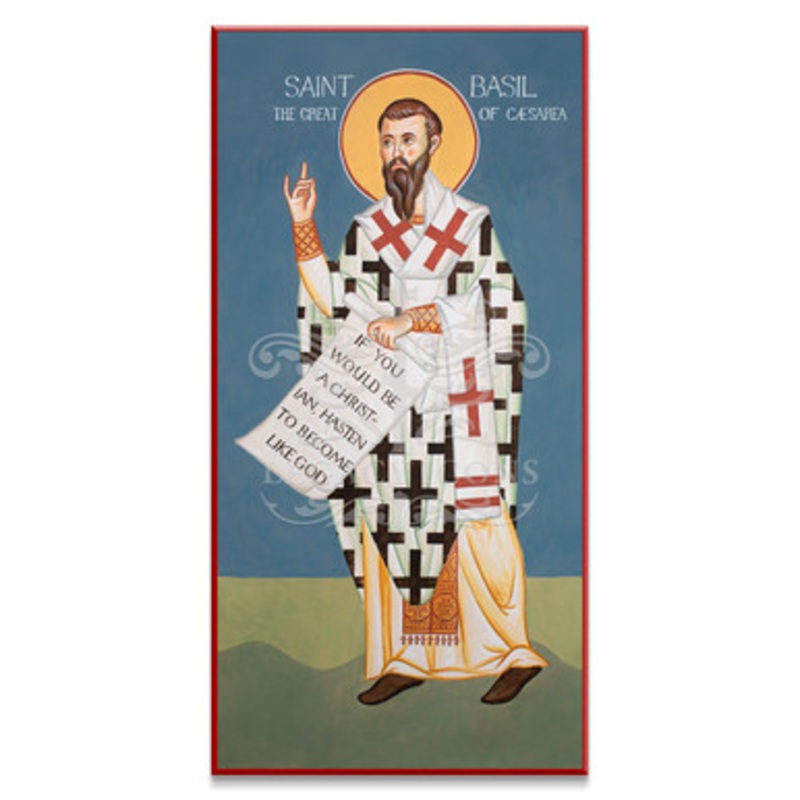 Saint Basil the Great of Caesarea (Whirledge) Icon – S686