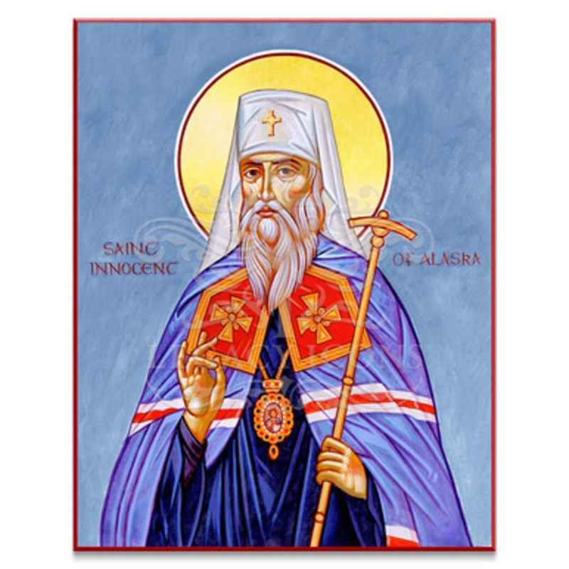 Saint Innocent of Alaska (Koufos) Icon – S163