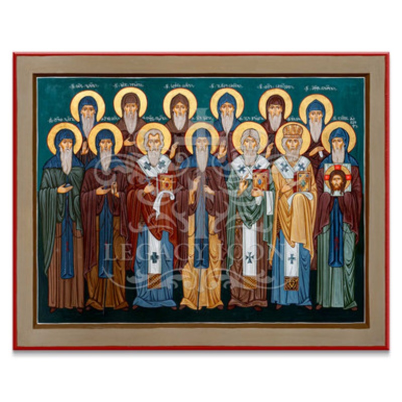 Saint John of Zedazeni and His Disciples Icon – S629
