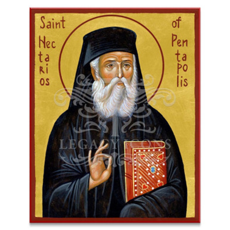 Saint Nectarios of Pentapolis (Stryzhak) Icon – S461