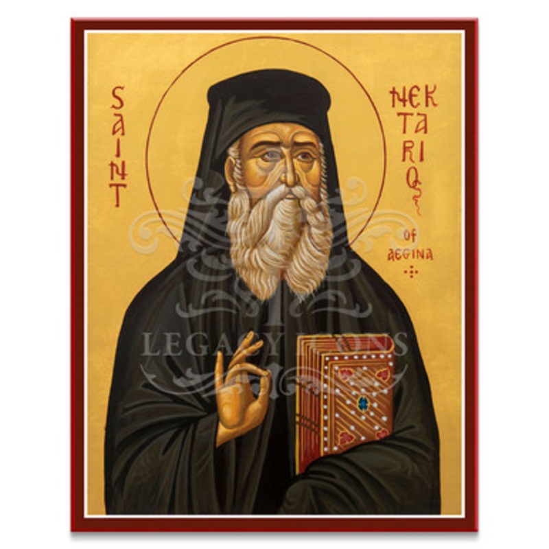 Saint Nektarios of Aegina (Fiorenzo) Icon – S636