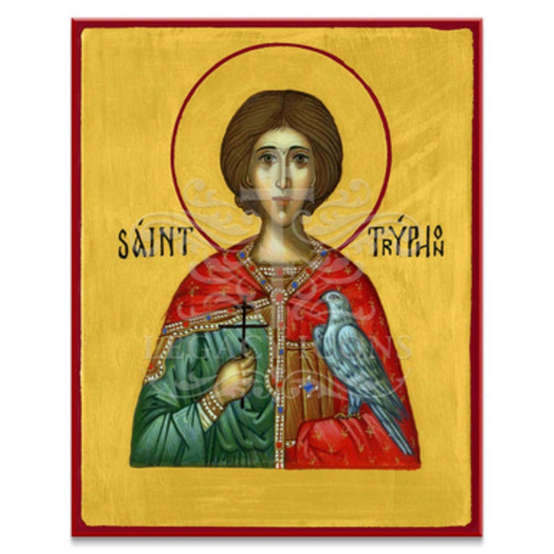 Saint Tryphon the Great Martyr Icon – S496