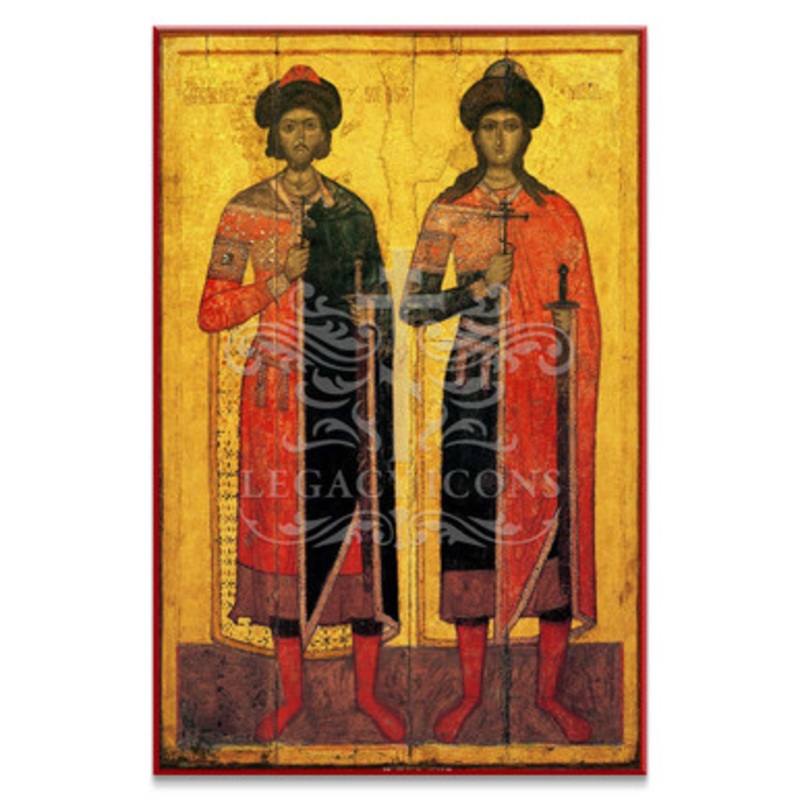 Saints Boris and Gleb (XIVc) Icon – S478