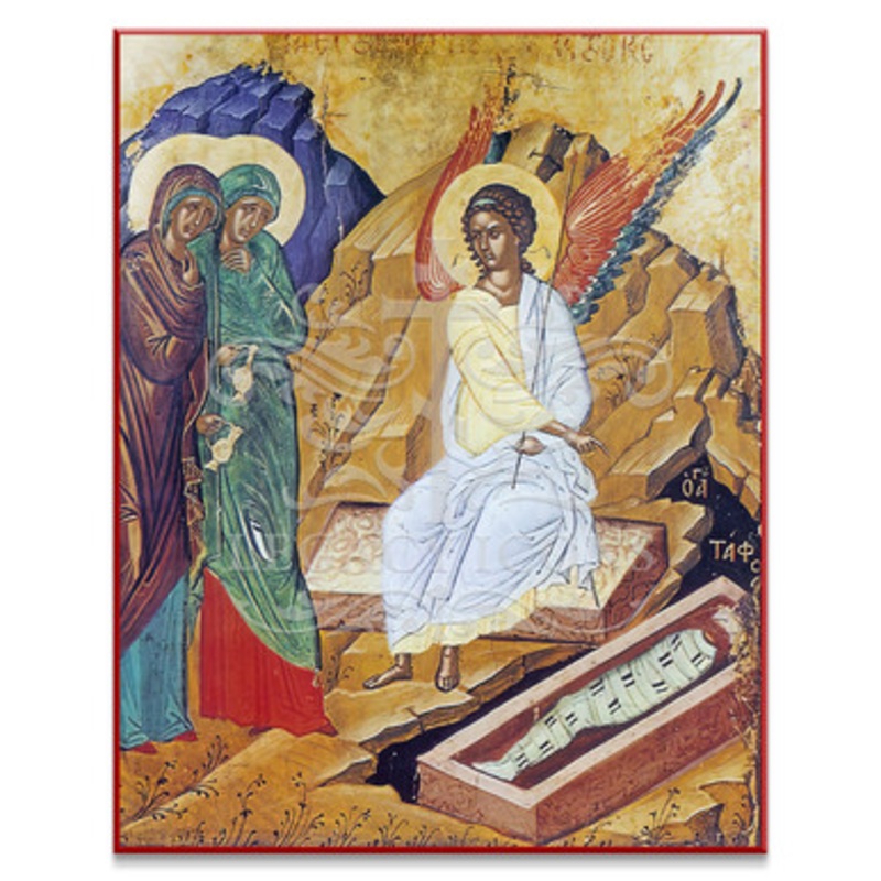 See the Place Where the Lord Lay (Resurrection) Icon – F407
