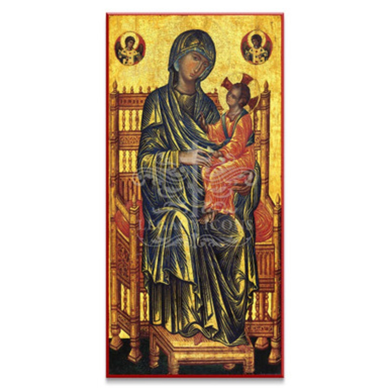 Theotokos Enthroned (XIIIc) Icon – T181