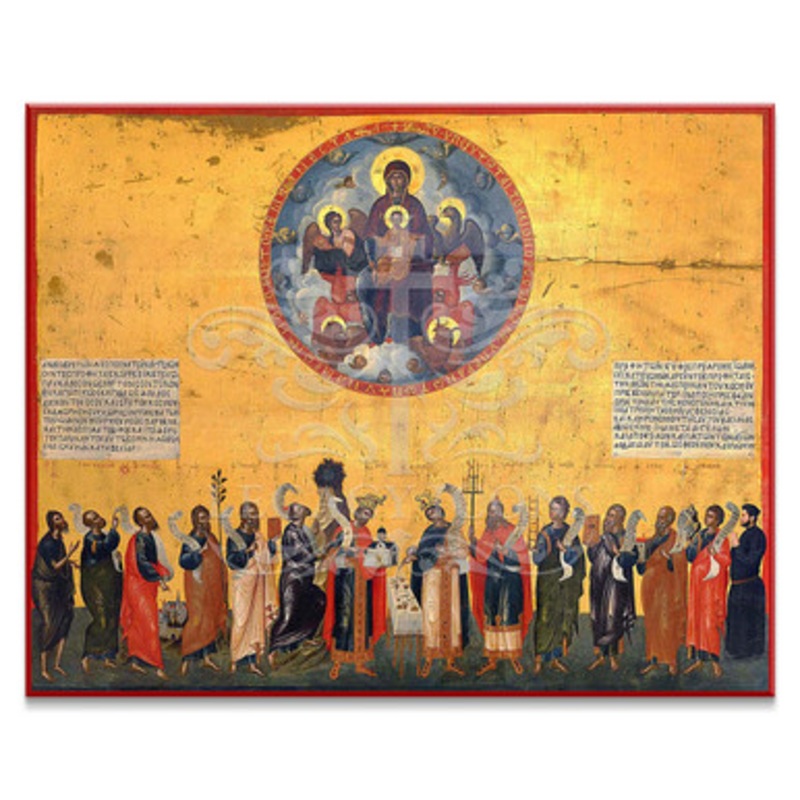 Theotokos the Song of the Prophets Icon – T165
