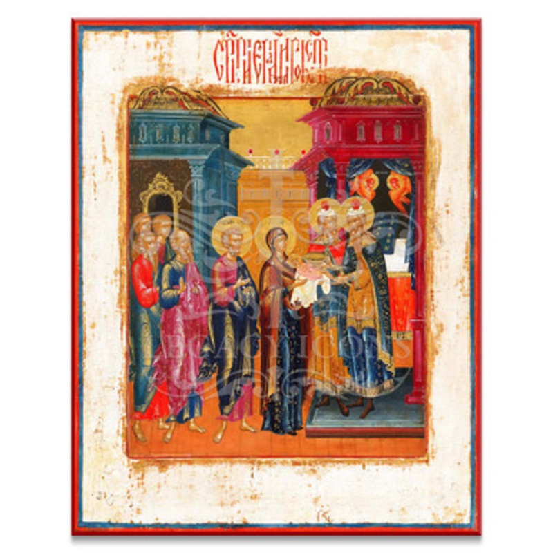 Circumcision of Christ (XIXc) Icon – F355