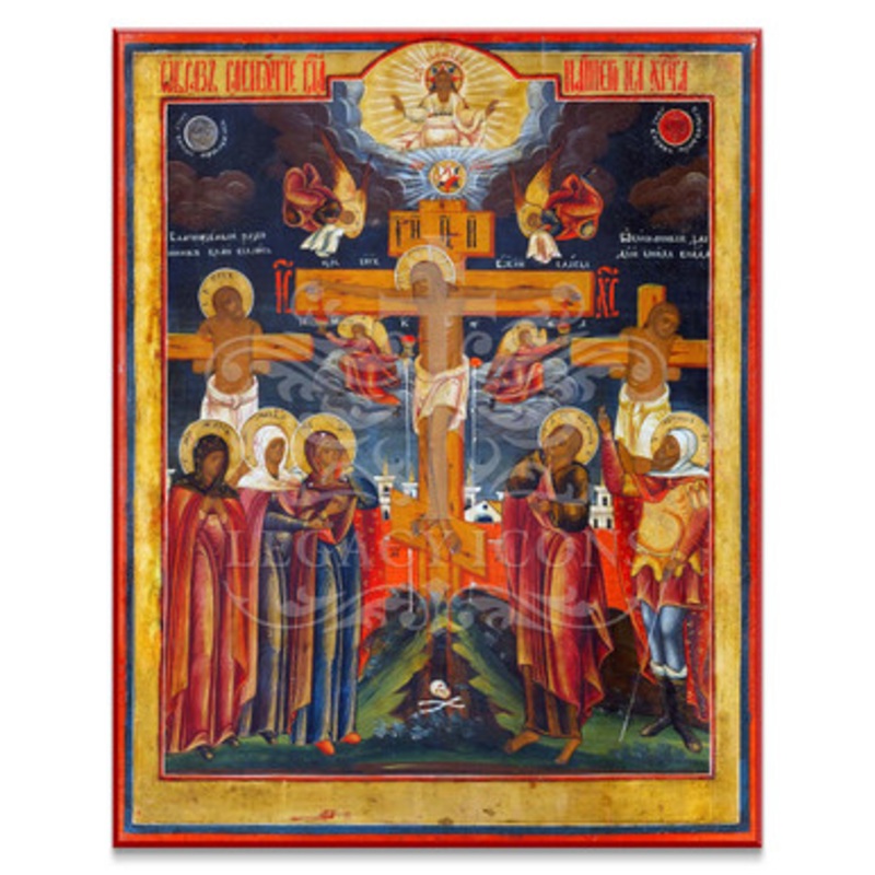 Crucifixion of Christ Icon – F117