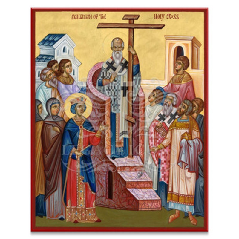 Exaltation of the Cross (XXIc) Cathedral Icon – F221