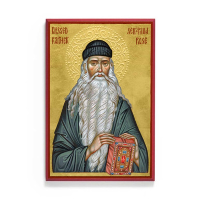 Father Seraphim Rose of Platina (Chimev) Icon – S581