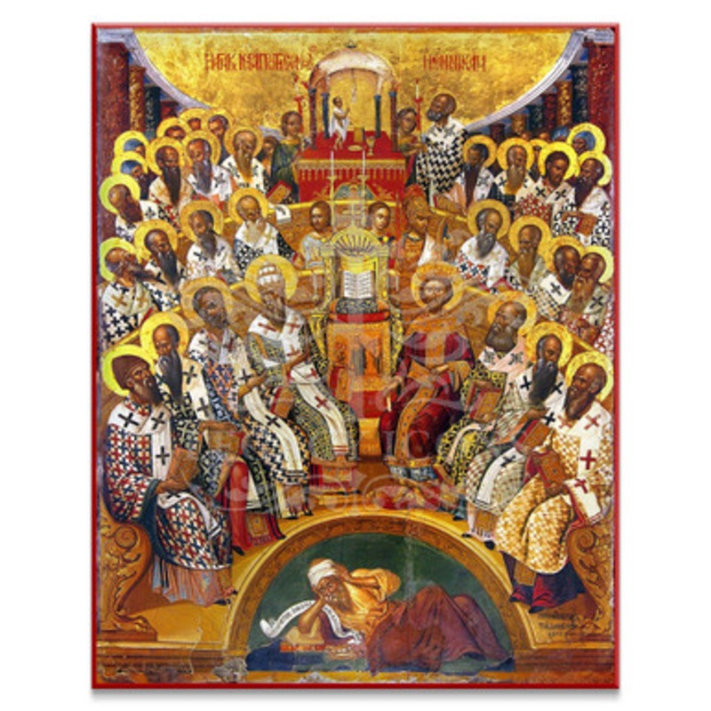 First Ecumenical Council (Damaskinos) Cathedral Icon – F300