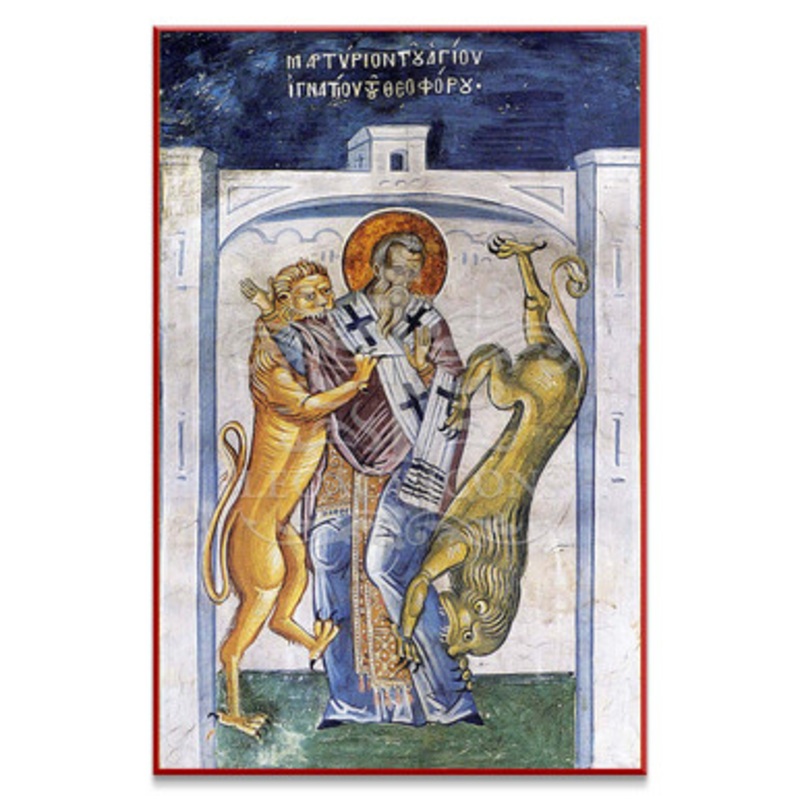 Ignatius the God-bearer of Antioch (Athos) Icon – S343