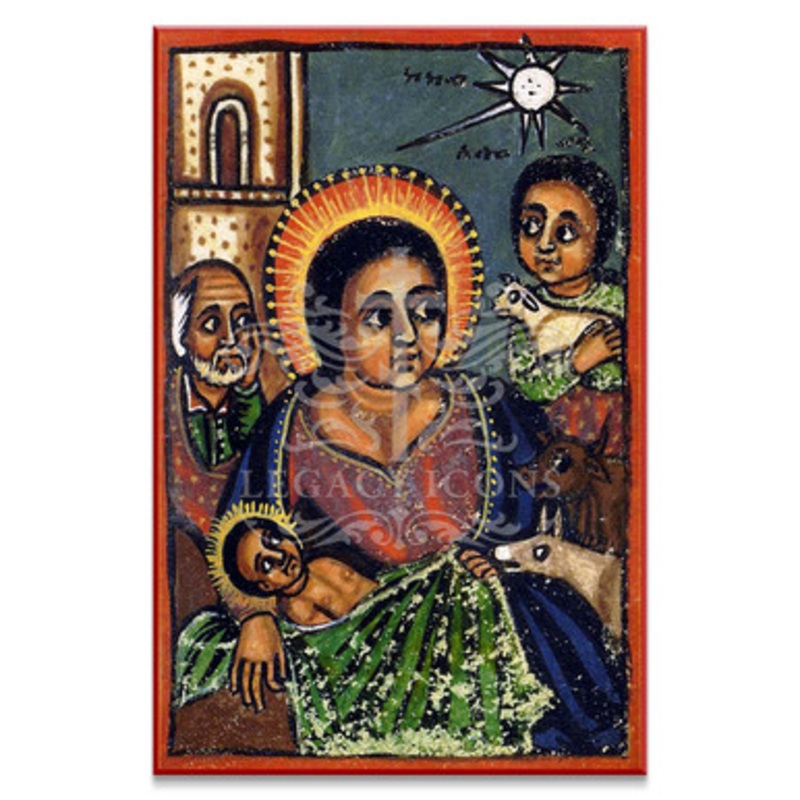 Nativity of Christ (Ethiopian) Icon – F339