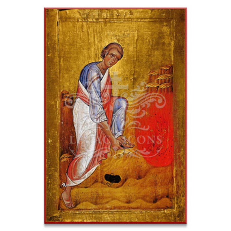 Prophet Moses and the Burning Bush (Sinai) Icon – S379