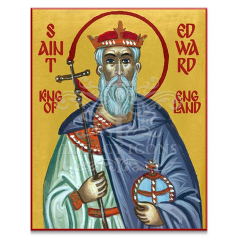 Saint Edward the Confessor, King of England Icon – S467
