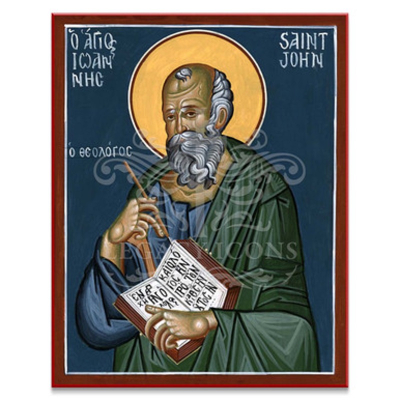 Saint John the Theologian and Evangelist (XXIc) Cathedral Icon – S509